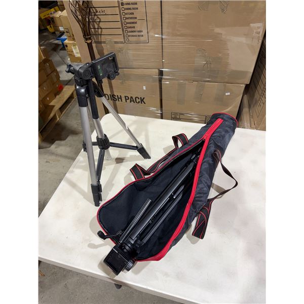 Tripods and bag