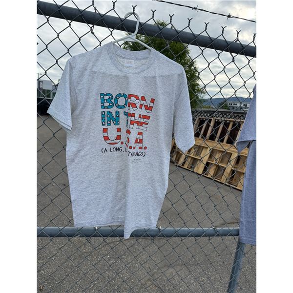 Born in the USA T-shirt, size large