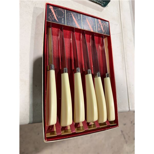 Miracle edge steak knives