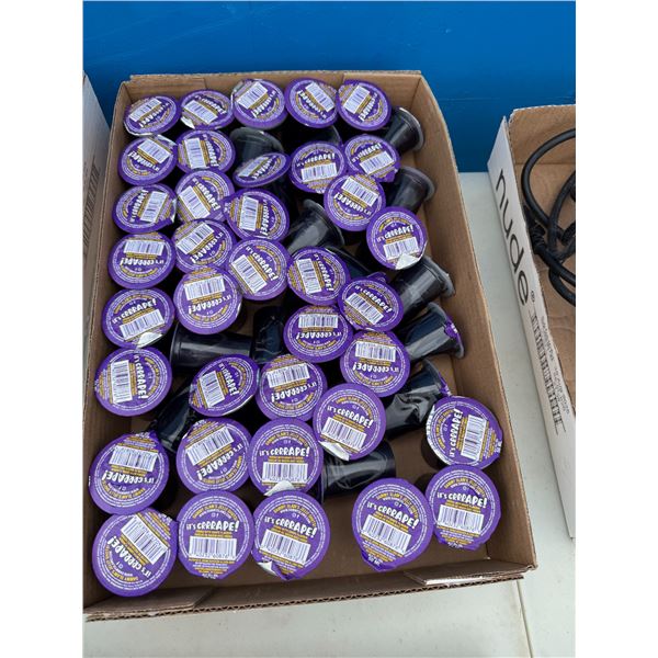 Grape jelly shooters must have valid
