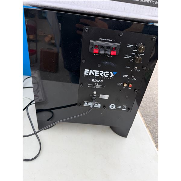 Energy speaker system ESW8