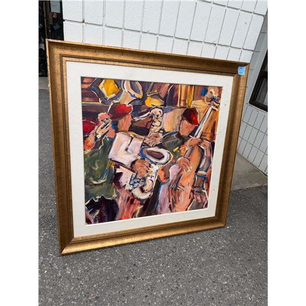 Musician artwork 4' x 4'