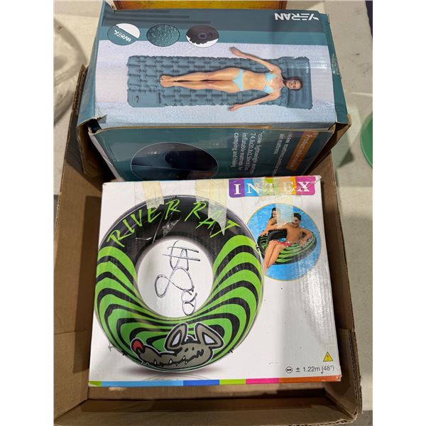 Mattress and river tube