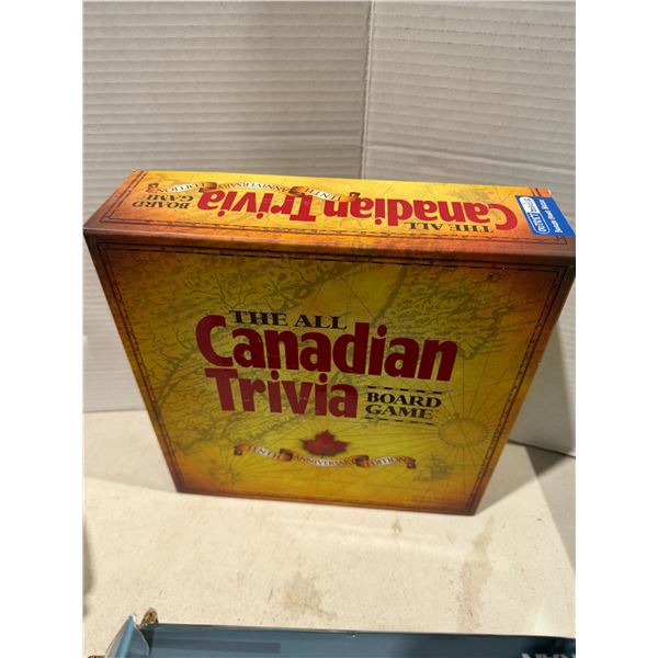 The all Canadian trivia board game
