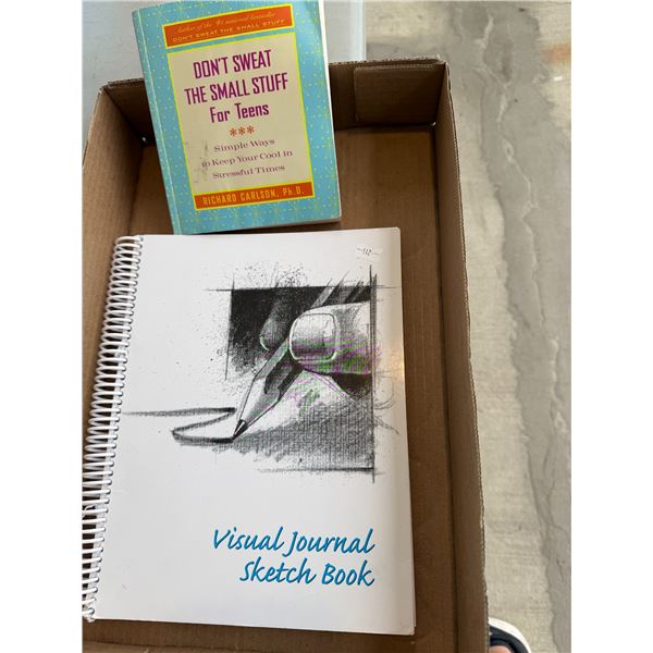 Visual journal, sketchbook, and other book