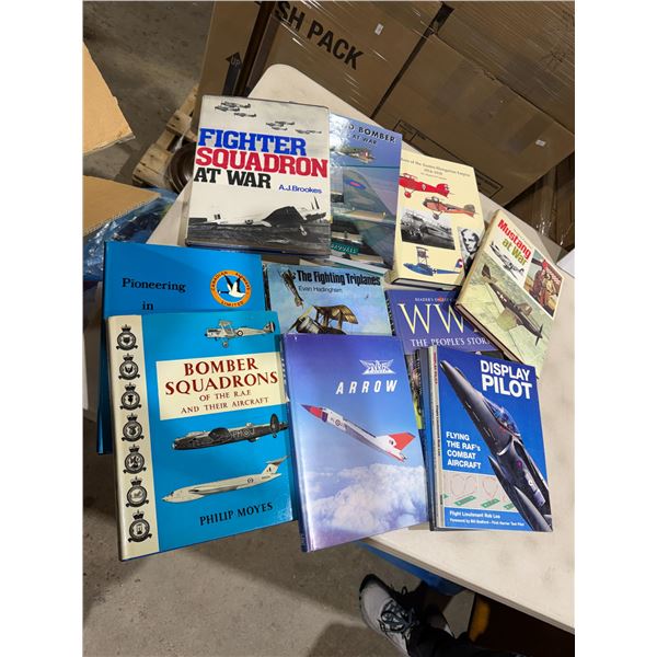 Hardcover aviation books