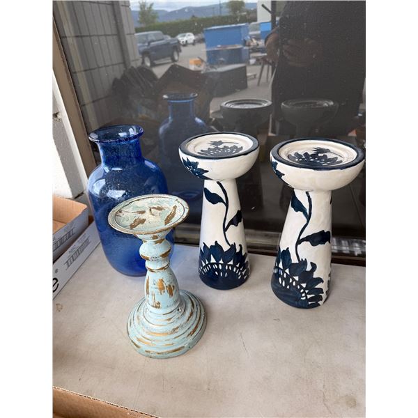 Candle Holder and vase