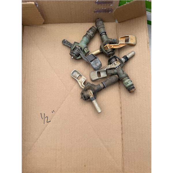 Sprinkler heads half inch