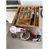 Image 1 : assorted cutlery and kitchen items