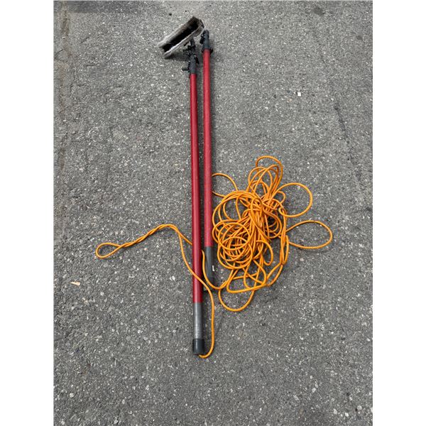 Brush with cord