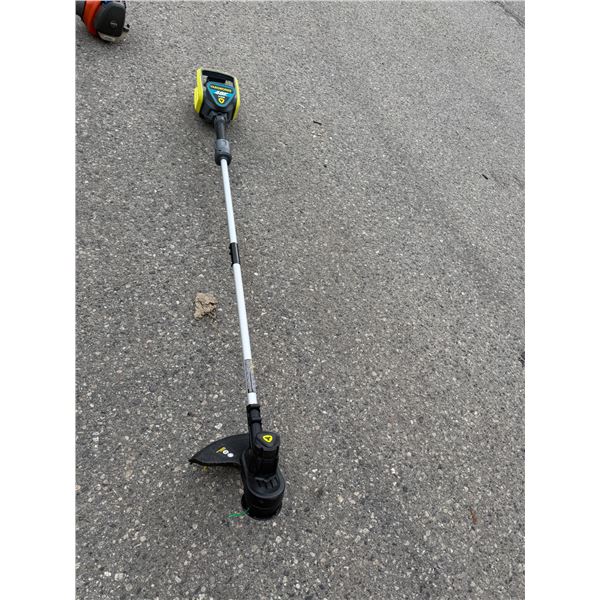 Yard works 48V cordless trimmer. Looks new. Untested.