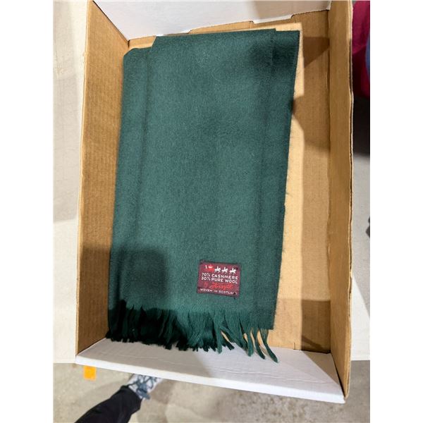 70% cashmere 30% wool scarf