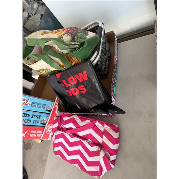 Reusable bags and basket