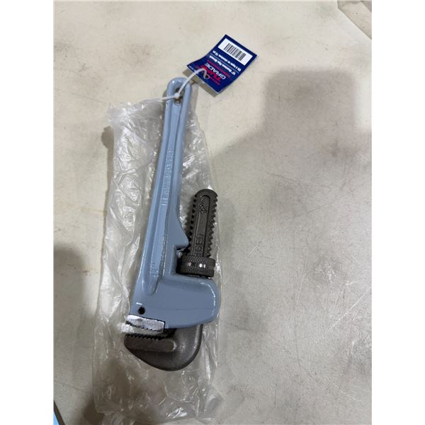 Tough grade New, 12 inch pipe wrench