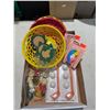Image 1 : Party items and magnets