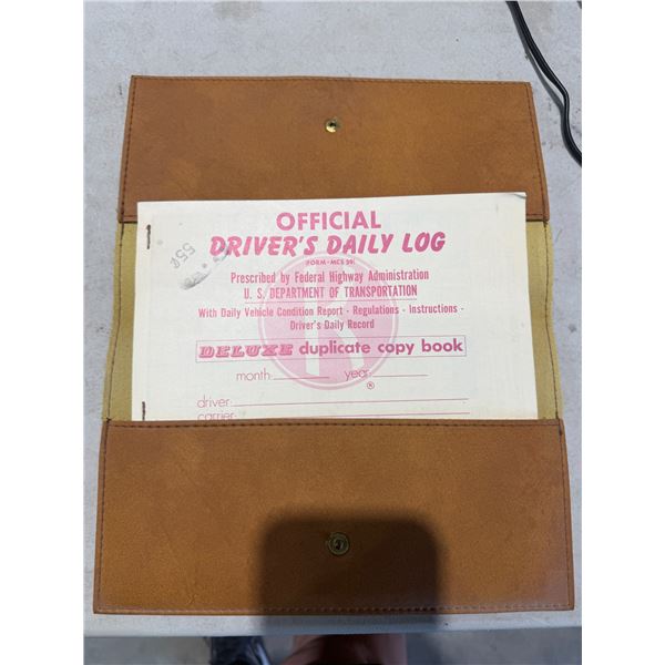 Official Daley drivers log