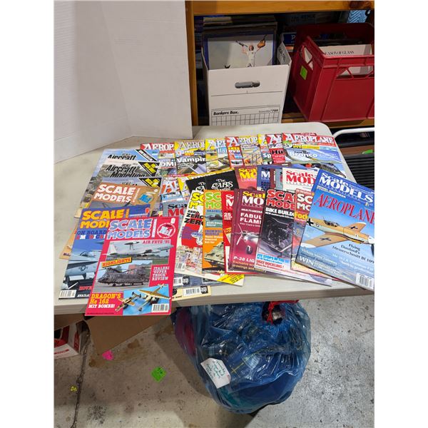 Scale , model, and aero plane magazines