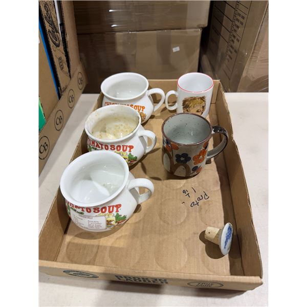Soup, mugs, and other mugs