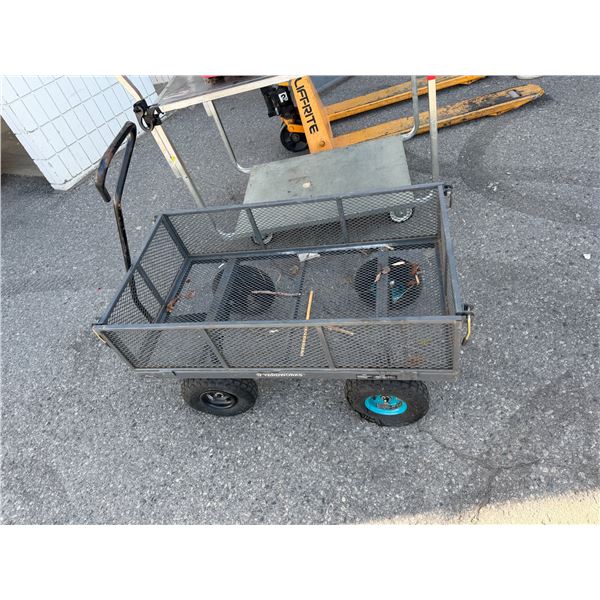 Yardwork garden cart needs new tire