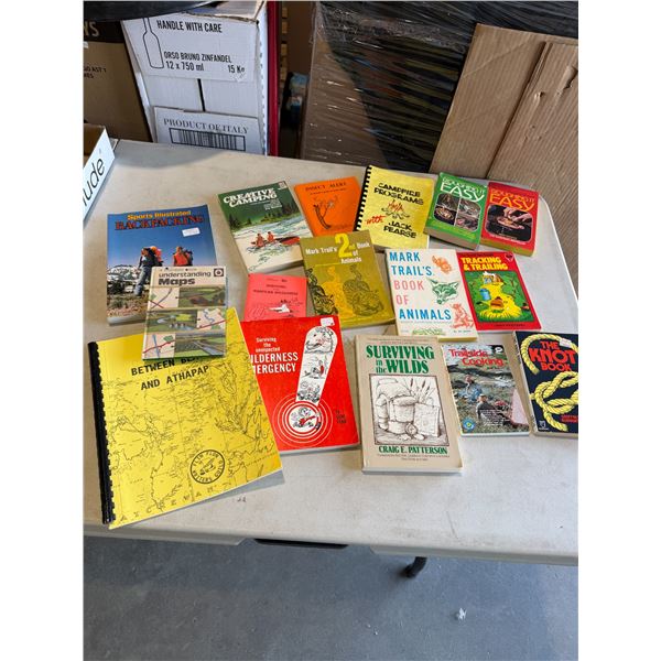 Outdoor books, creative camping, backpacking the knot Book