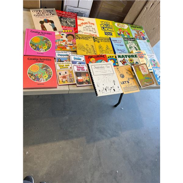 Creative activities books and other