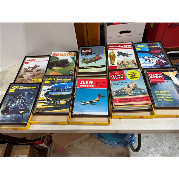 Enthusiast flying review international and other magazines