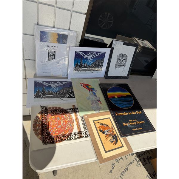 Artwork roy Henry Vickers and other