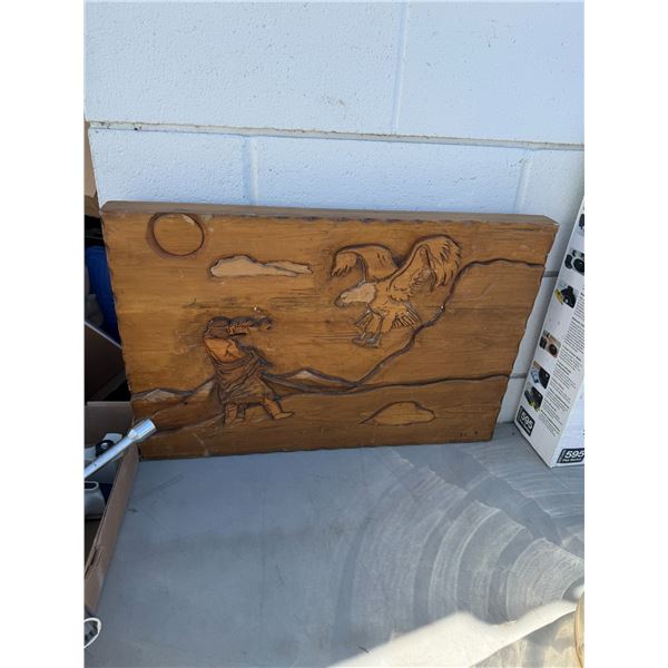 Wood carving