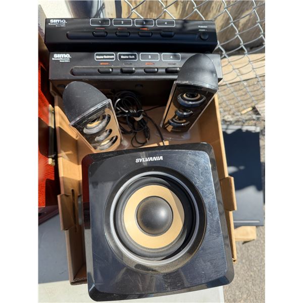 Speaker speakers, and speaker selectors