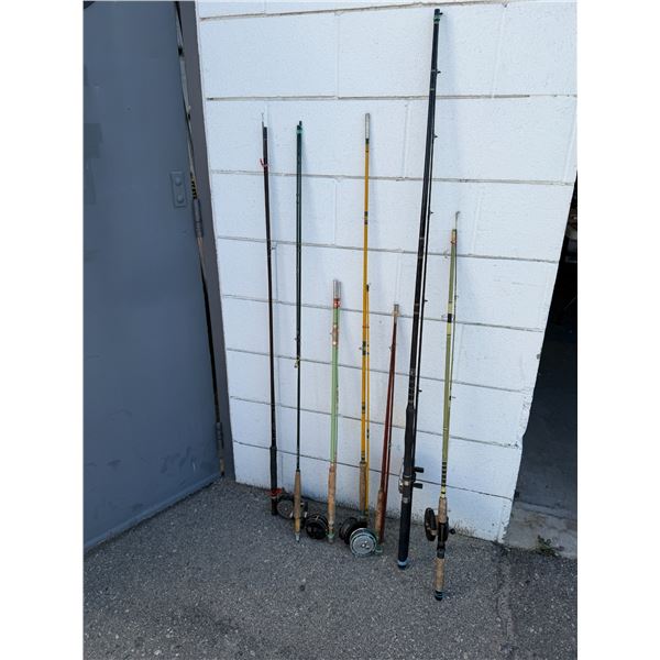Fly fishing rods