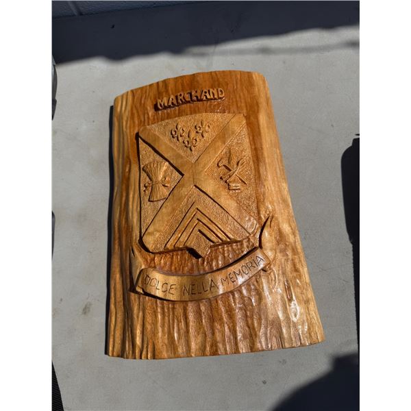 Mark and family crest