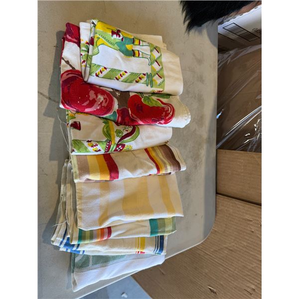 Vintage kitchen tea towels