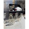 Image 1 : Assorted milk, bottles, etc.