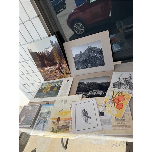 Assorted artwork