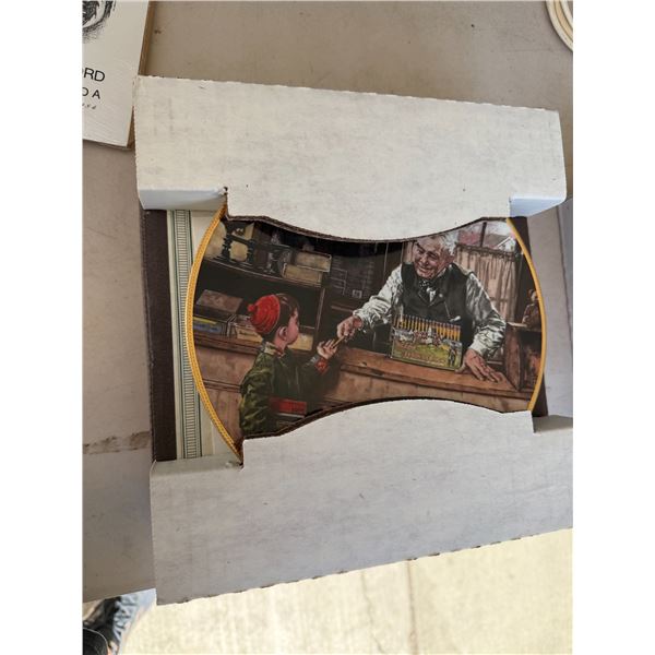 Norman Rockwell Collector plate