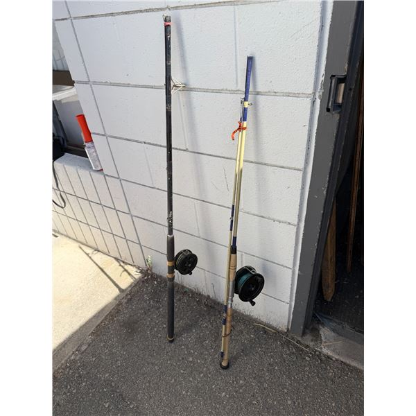 Fishing rods and reels