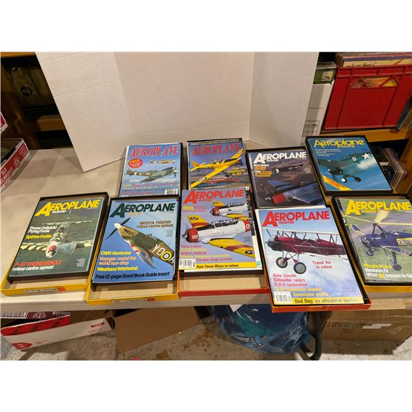 Aeroplane monthly magazines
