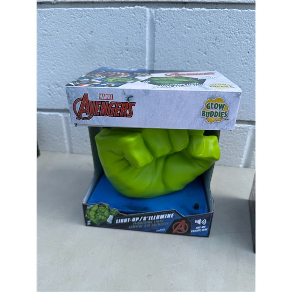 Marvel avenger Glo buddies light up
