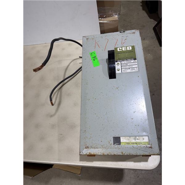 Electrical panel item