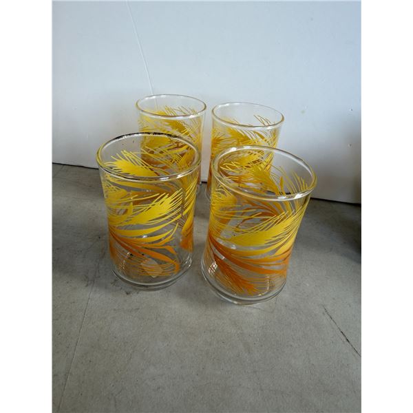 Vintage juice glasses