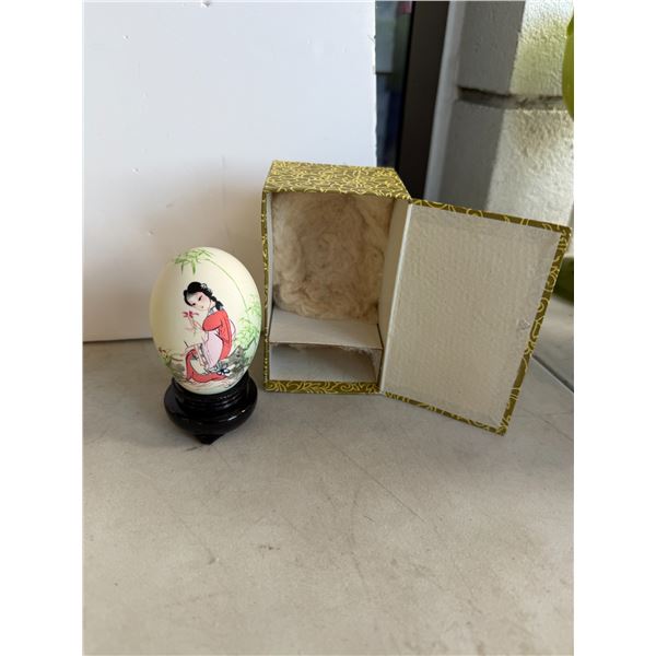 Hand painted egg