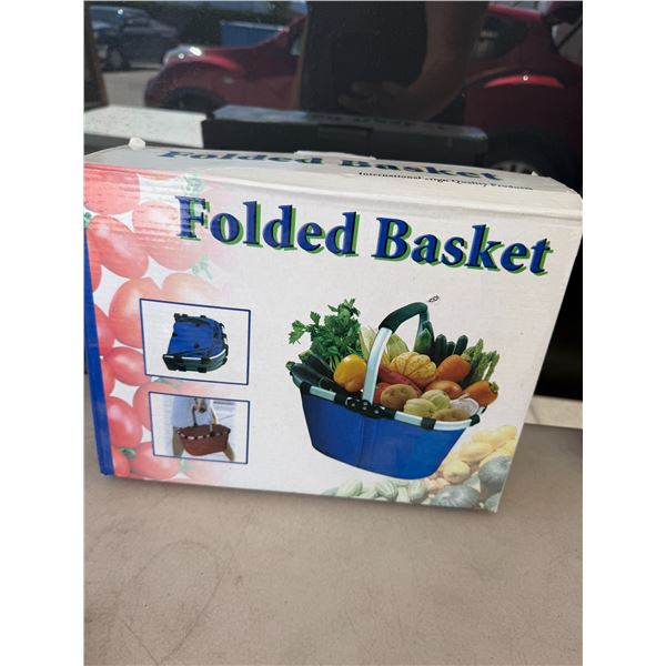Folded basket