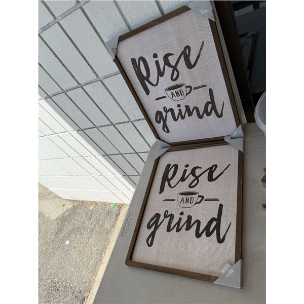 Rising grind sign