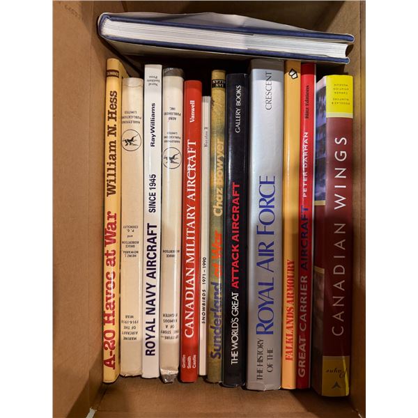 Royal Navy aircraft book, Royal Air Force book and other aircraft