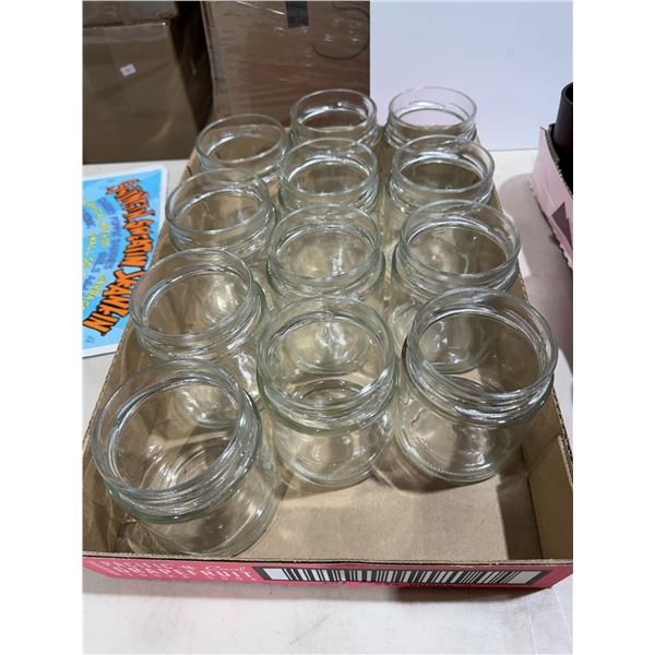 Glass jars