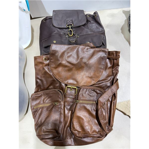 Backpack style bags