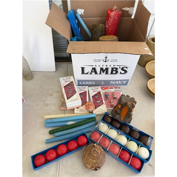 Vintage candles