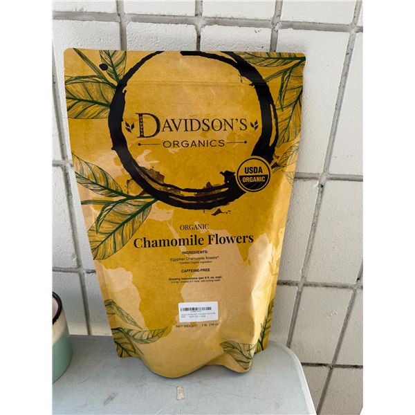 Davidson organic tea chamomile flowers