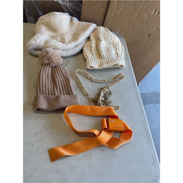 Toques and other items