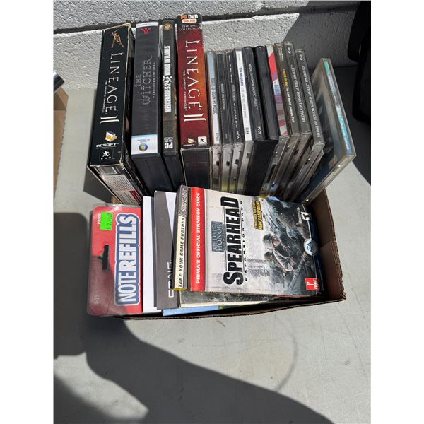 Computer games and CDs